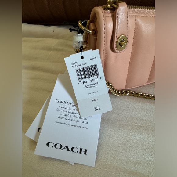 Coach Quilted Swinger 20 NWT - Picture 3 of 10